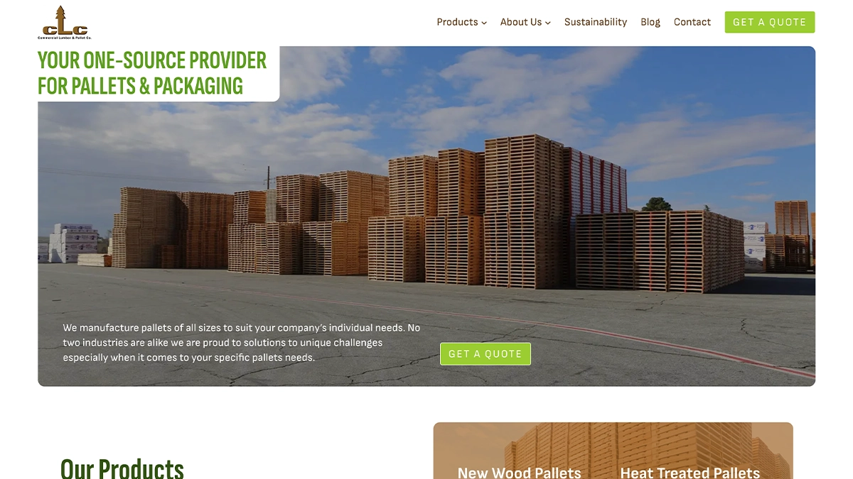 Commercial Lumber & Pallet Company - Your One-Source Provider For ...